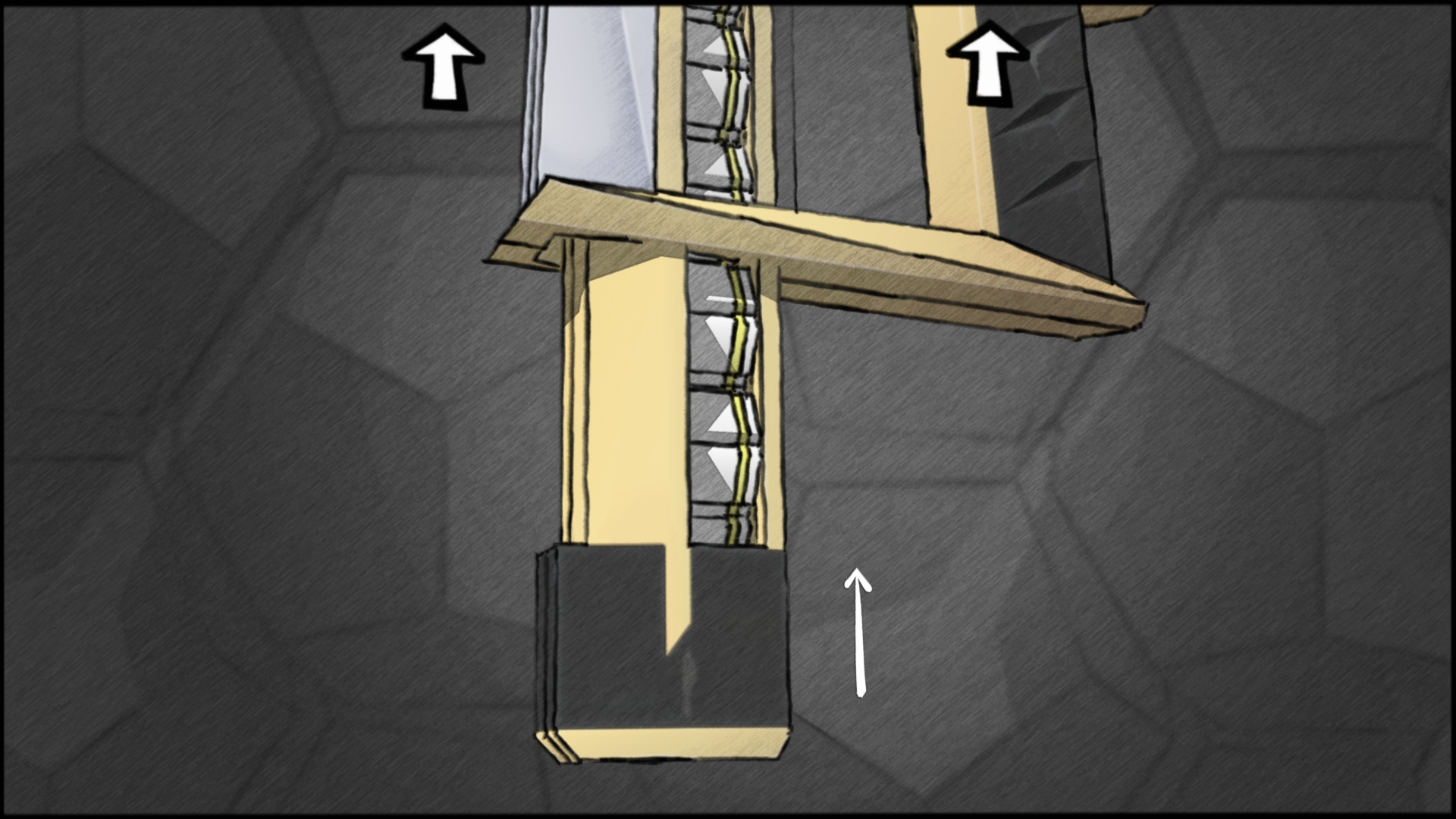 Storyboards - storyboard frame 8 by Dakota Warren